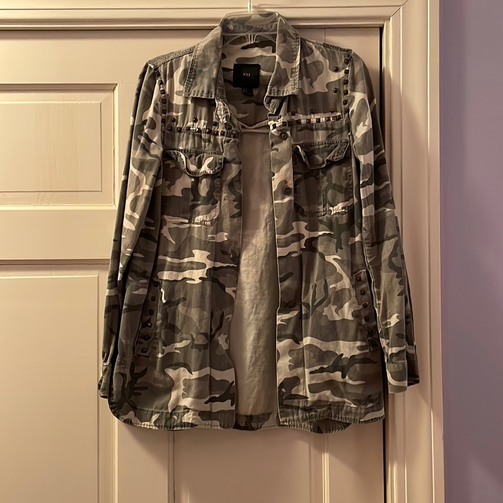 Camo Cargo Jacket